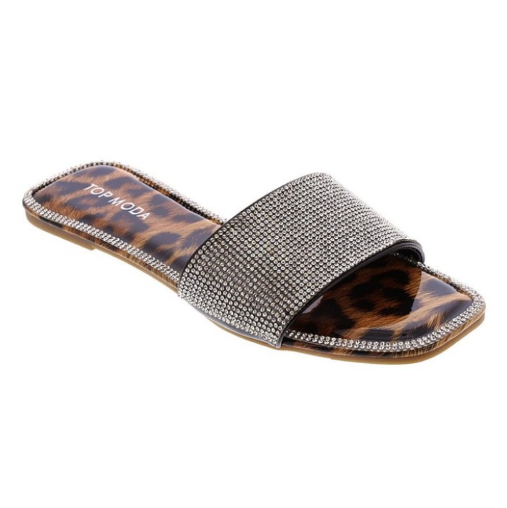 🆕Top Moda Leopard Print Slides